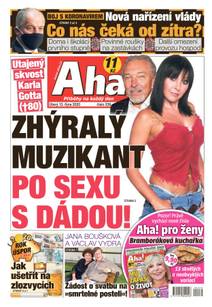 Obálka Aha! - 13.10.2020