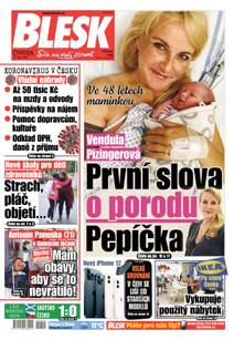 Obálka BLESK - 15.10.2020