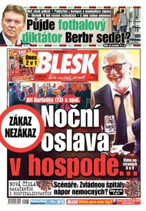 Obálka BLESK - 17.10.2020