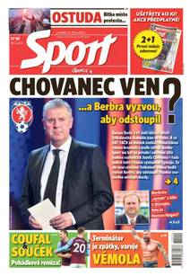 Obálka Sport - 19.10.2020