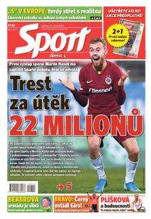 Obálka Sport - 24.10.2020