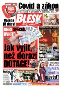 Obálka BLESK - 26.10.2020