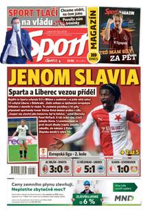 Obálka Sport - 30.10.2020