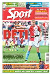 Obálka Sport - 31.10.2020