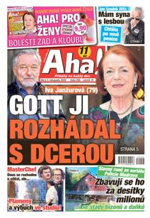 Obálka Aha! - 3.11.2020