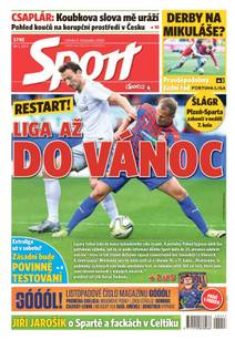 Obálka Sport - 4.11.2020