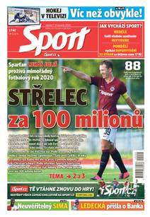 Obálka Sport - 7.11.2020