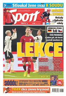 Obálka Sport - 12.11.2020