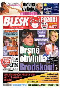Obálka BLESK - 16.11.2020