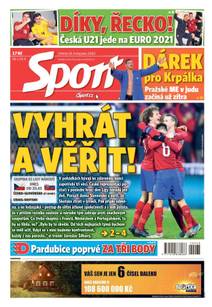 Obálka Sport - 18.11.2020