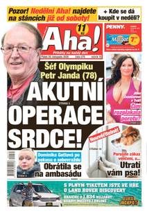 Obálka Aha! - 20.11.2020