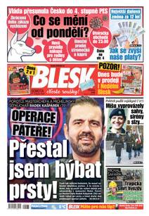 Obálka BLESK - 21.11.2020