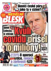 Obálka NEDĚLNÍ BLESK - 47/2020