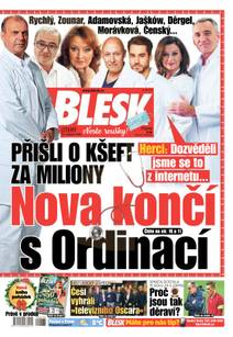 Obálka BLESK - 24.11.2020