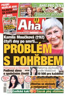 Obálka Aha! - 28.11.2020