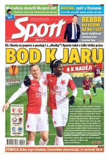 Obálka Sport - 3.12.2020