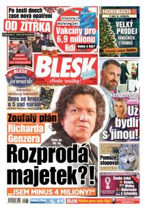 Obálka BLESK - 8.12.2020