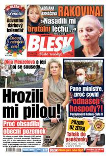 Obálka BLESK - 10.12.2020