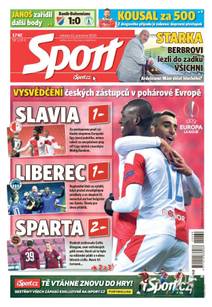 Obálka Sport - 12.12.2020