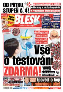 Obálka BLESK - 15.12.2020