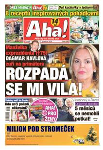 Obálka Aha! - 17.12.2020