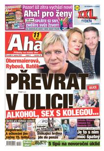 Obálka Aha! - 4.1.2021