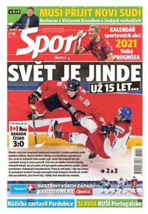 Obálka Sport - 4.1.2021