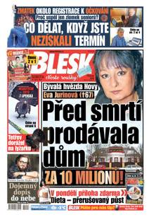 Obálka BLESK - 16.1.2021