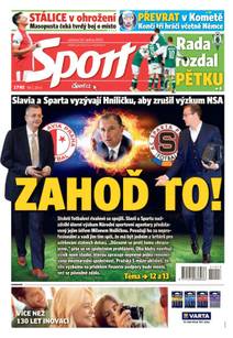 Obálka Sport - 16.1.2021