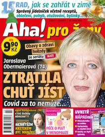 Obálka Aha! pro ženy - 3/2021