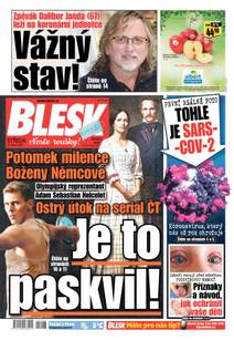 Obálka BLESK - 20.1.2021