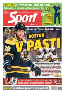 Obálka Sport - 20.1.2021