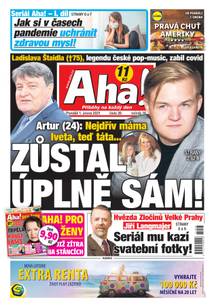 Obálka Aha! - 1.2.2021