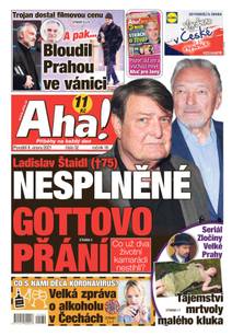 Obálka Aha! - 8.2.2021