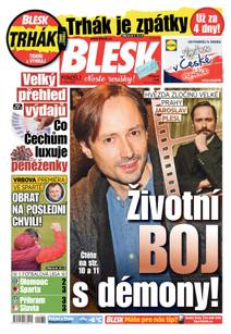 Obálka BLESK - 8.2.2021