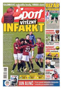 Obálka Sport - 8.2.2021