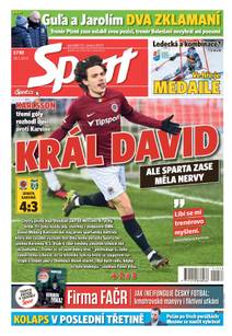 Obálka Sport - 15.2.2021