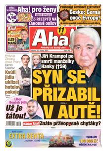 Obálka Aha! - 20.2.2021