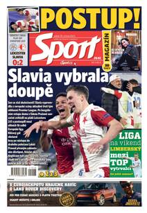 Obálka Sport - 26.2.2021