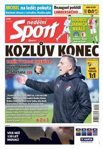 Obálka nedělní Sport - 9/2021