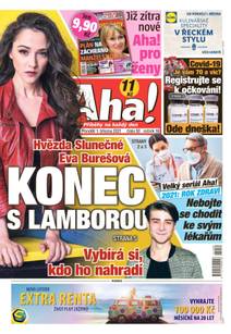 Obálka Aha! - 1.3.2021