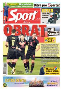 Obálka Sport - 1.3.2021