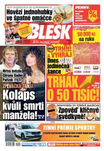 Obálka BLESK - 5.3.2021