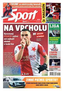Obálka Sport - 5.3.2021