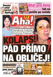 Obálka Aha! - 6.3.2021