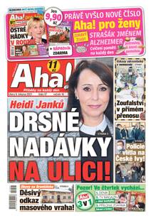 Obálka Aha! - 9.3.2021