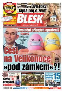 Obálka BLESK - 16.3.2021
