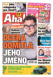 Obálka Aha! - 17.3.2021