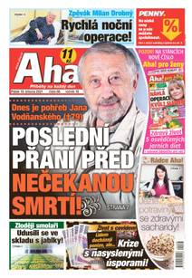 Obálka Aha! - 19.3.2021