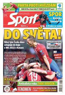 Obálka Sport - 24.3.2021